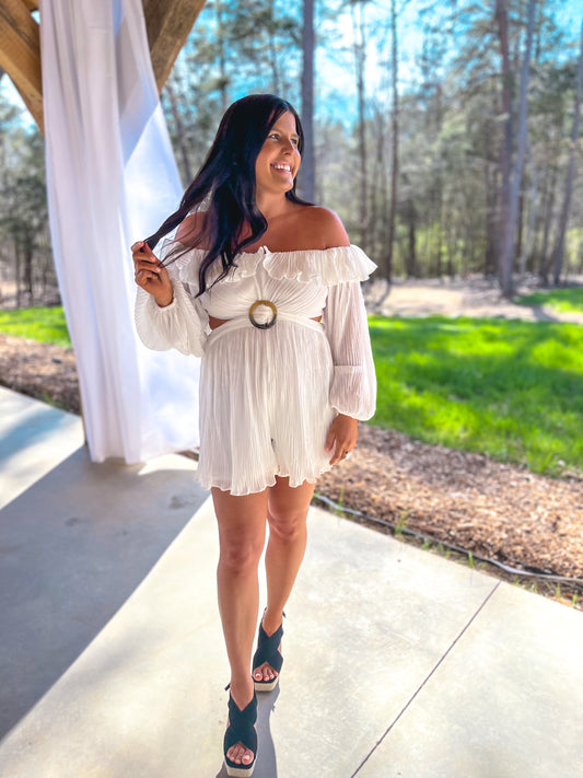 Carrie Off The Shoulder Romper