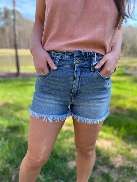 The Taylor Kancan Denim Shorts