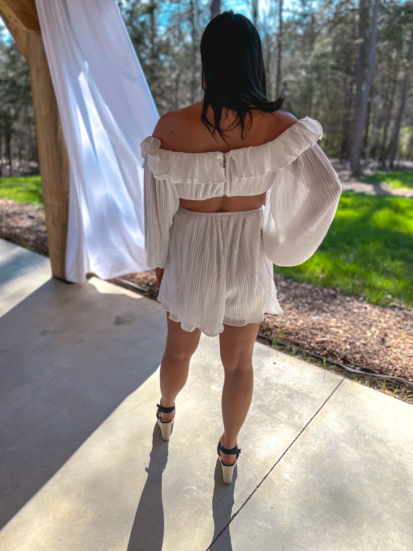 Carrie Off The Shoulder Romper