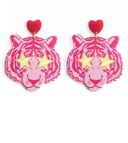 Eye of the tiger earrings