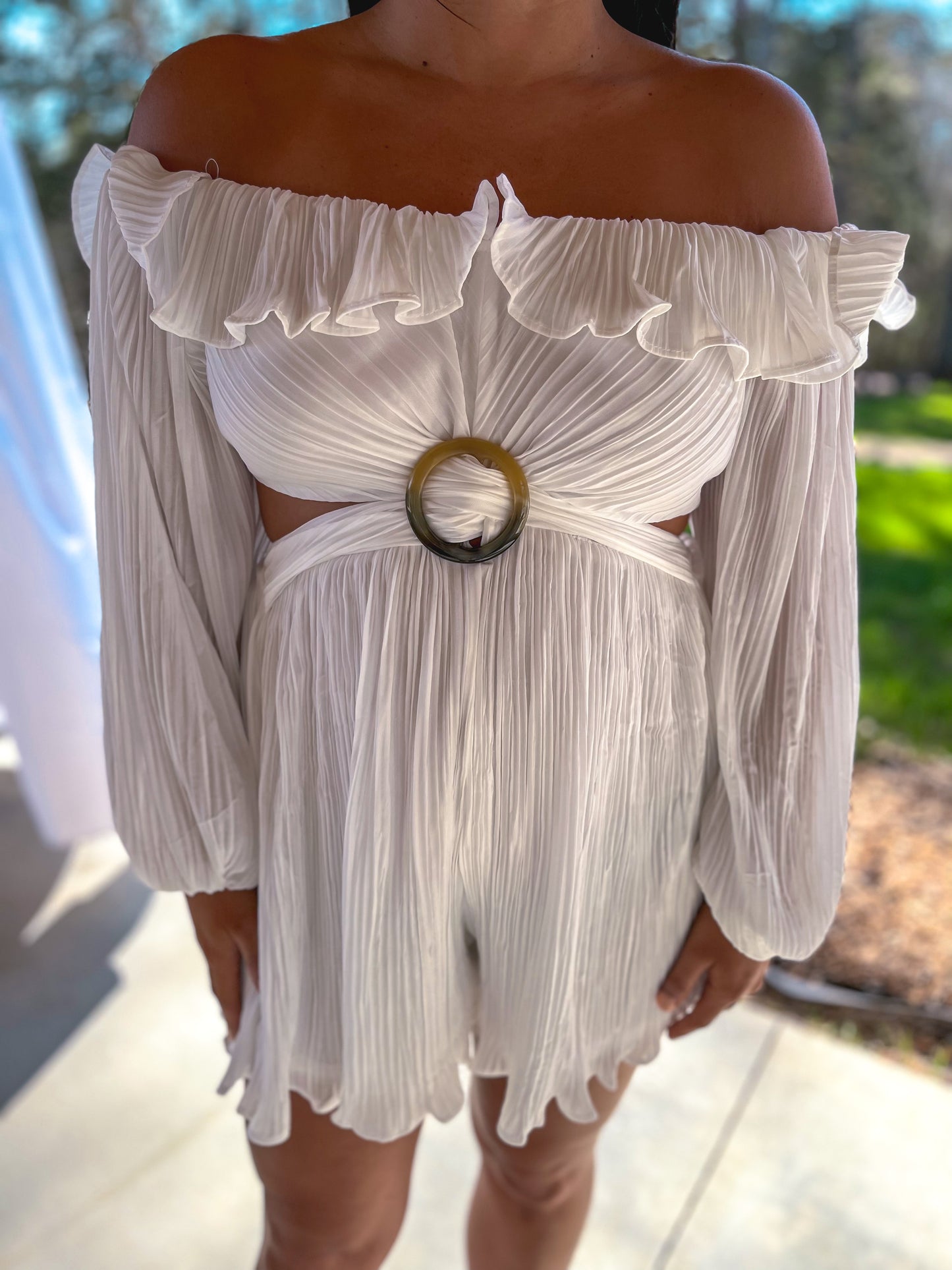 Carrie Off The Shoulder Romper